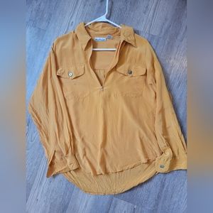 Anne Klein 100% Silk blouse